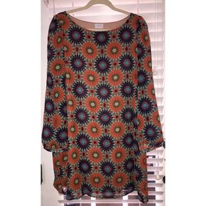 Christin Michaels Floral Shift Dress